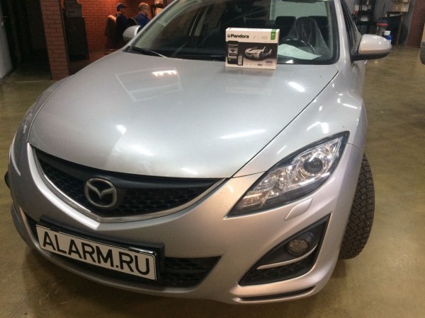 Mazda 6 установка Pandora DXL 3945 Pro